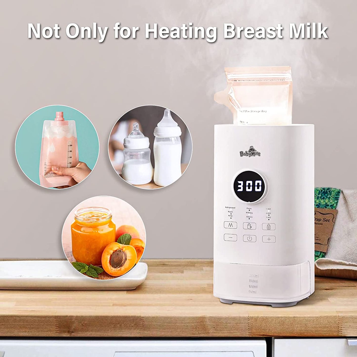 Bottle Warmer Water-Free Baby Bottle Warmer Milk Warmer Food Heater –  babymuststore